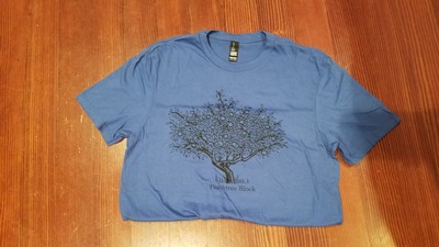 Peach Tree Block T-Shirt Short Sleeve